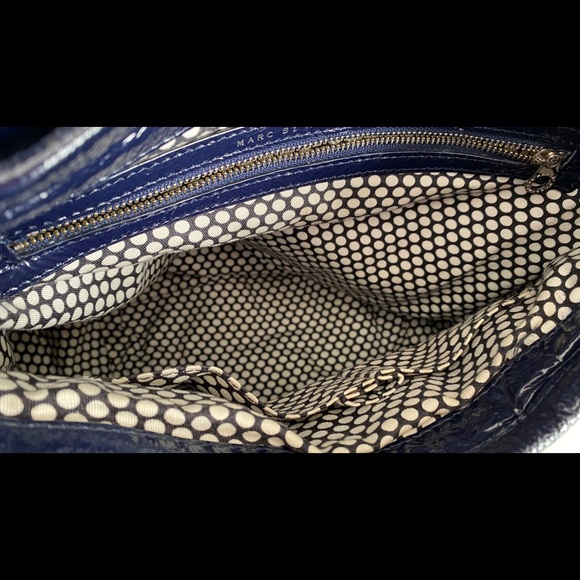 Marc by Marc Jacobs Blue Patent Shoulder Bag - Picture 7 of 7